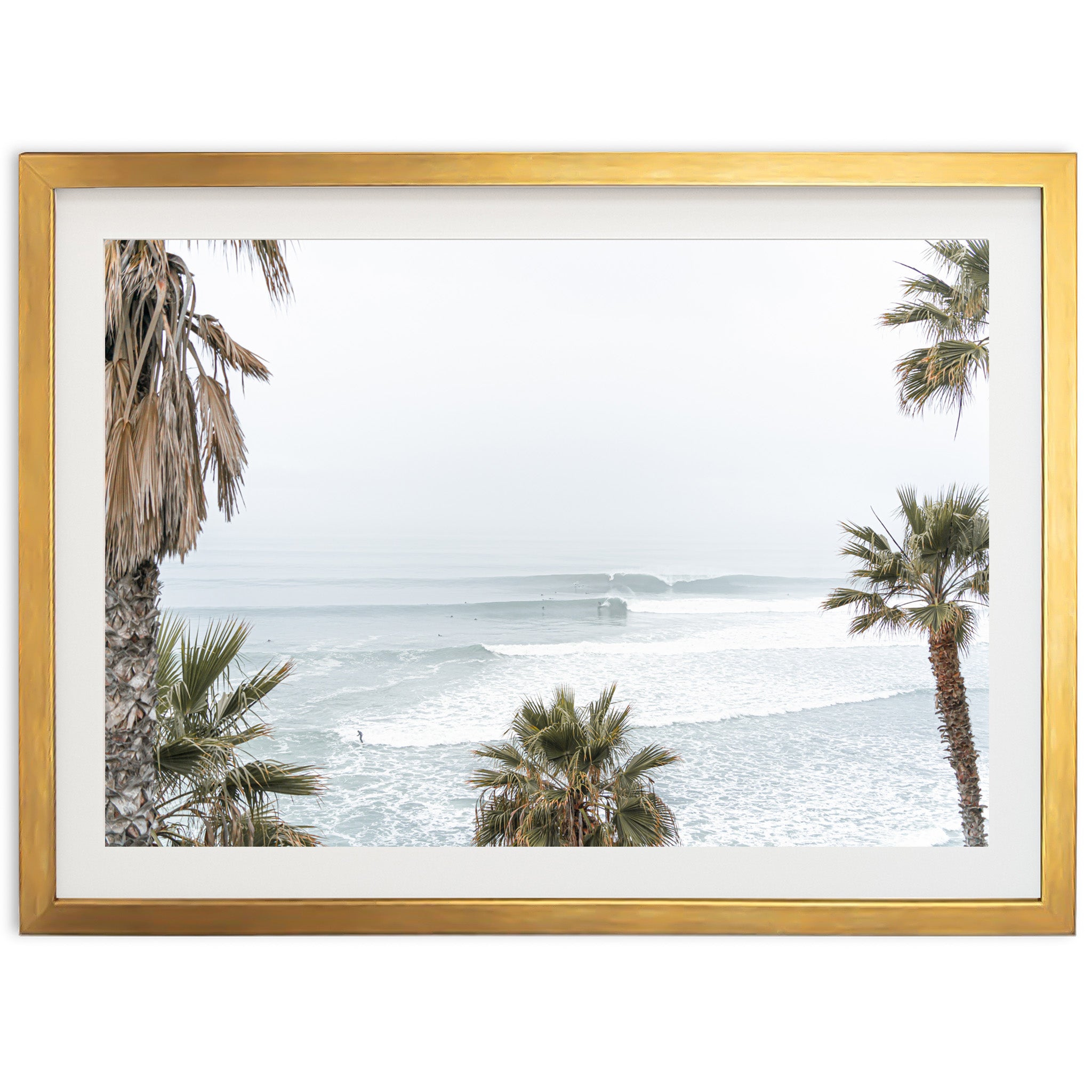 Sunday at Swami's - Shutter and Frame