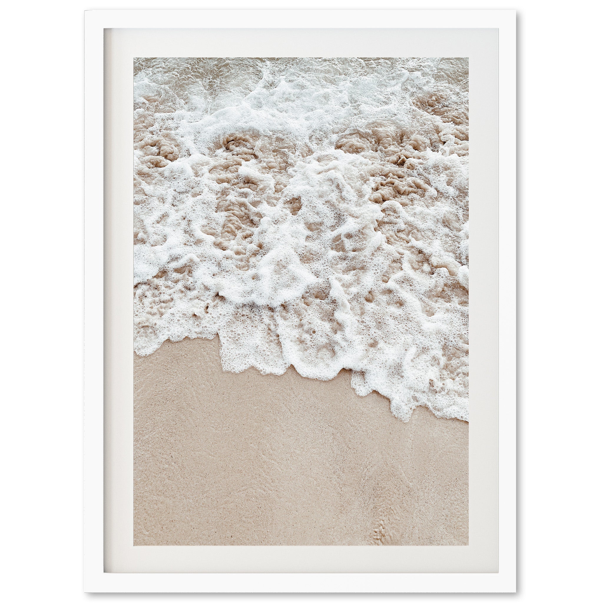 Sea Foam - Shutter and Frame