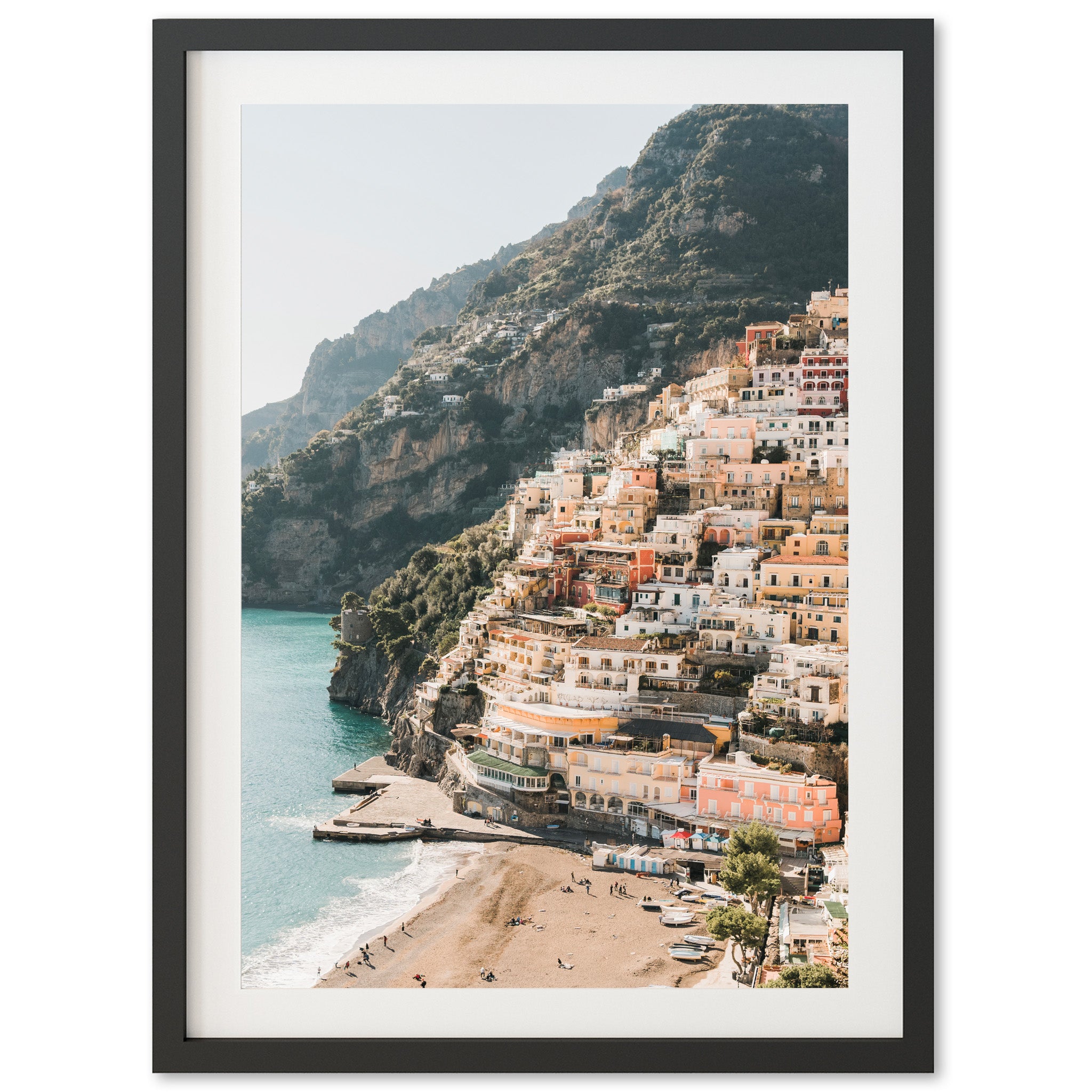 Amalfi Coast II - Shutter and Frame