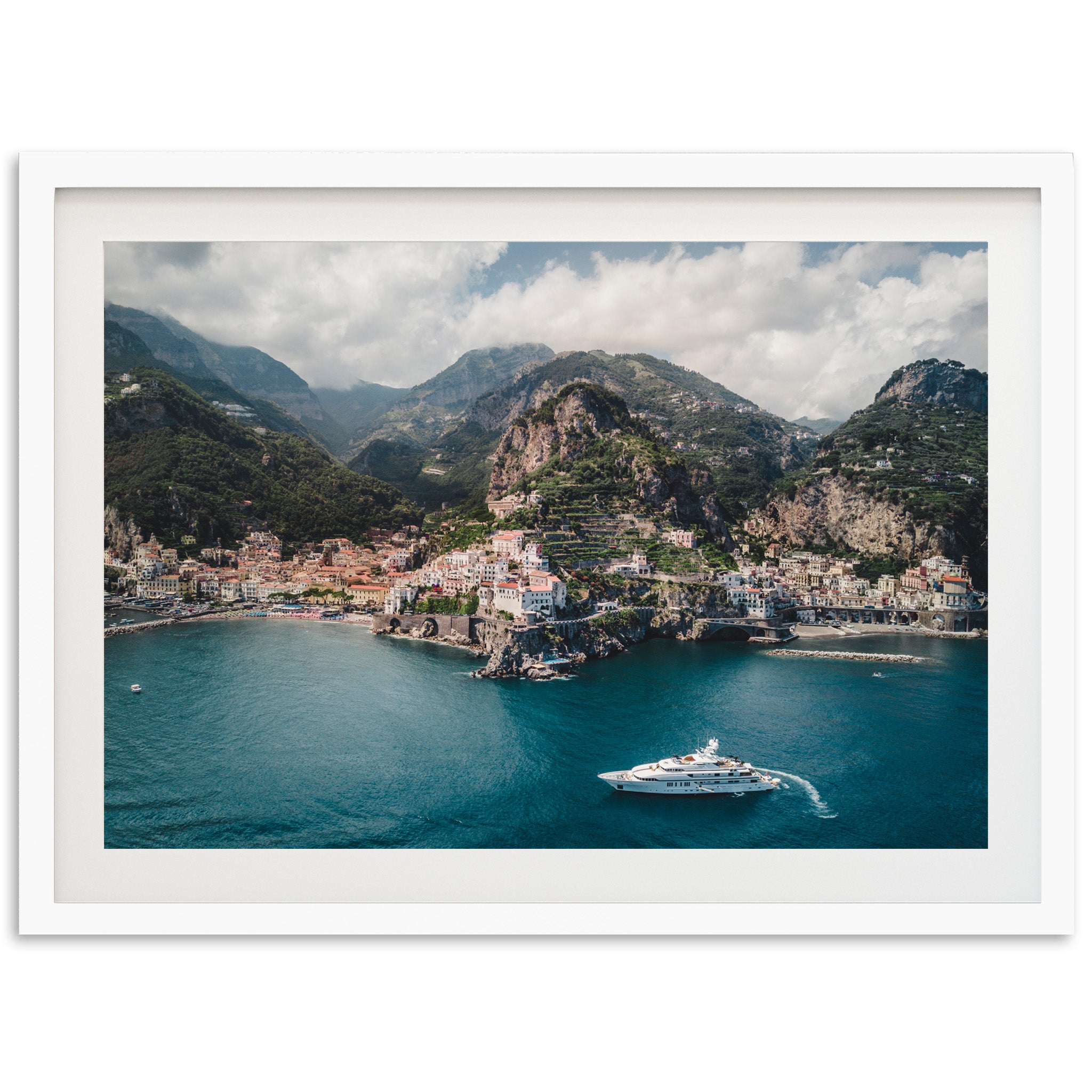 Positano - Shutter and Frame