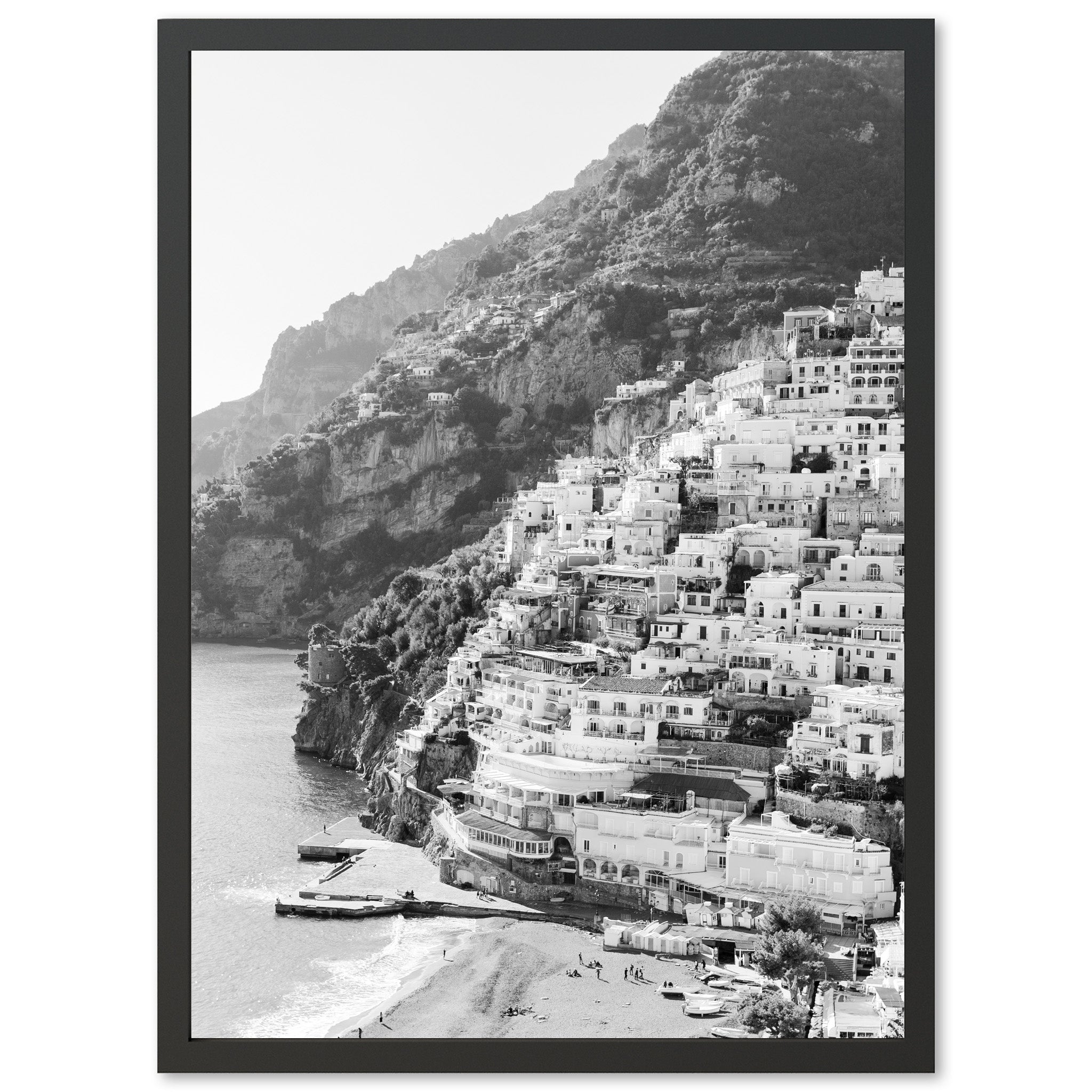 Amalfi Coast IV - Shutter and Frame