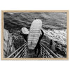 Steps to the Sea II - Shutter and Frame