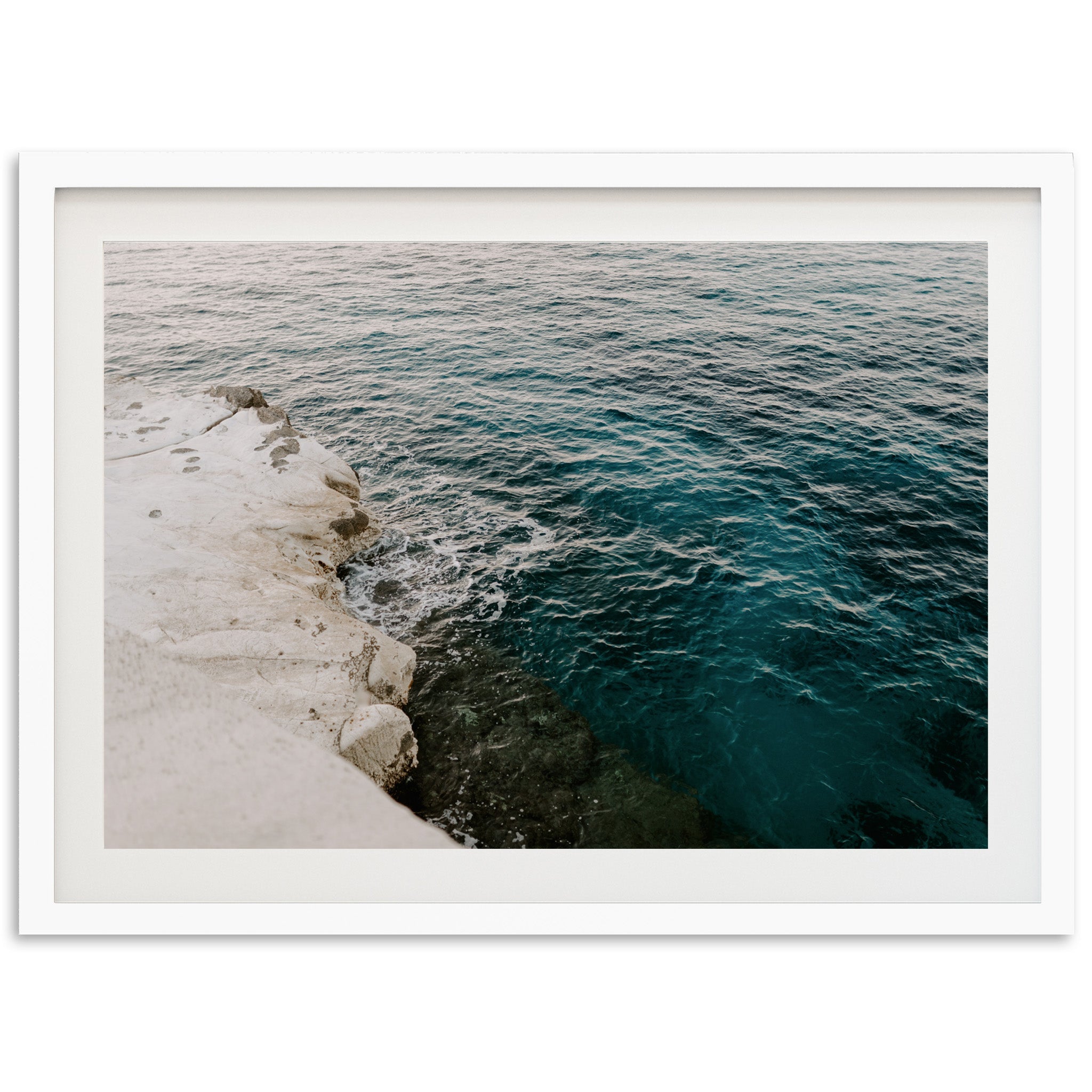 Teal Waters - Shutter and Frame