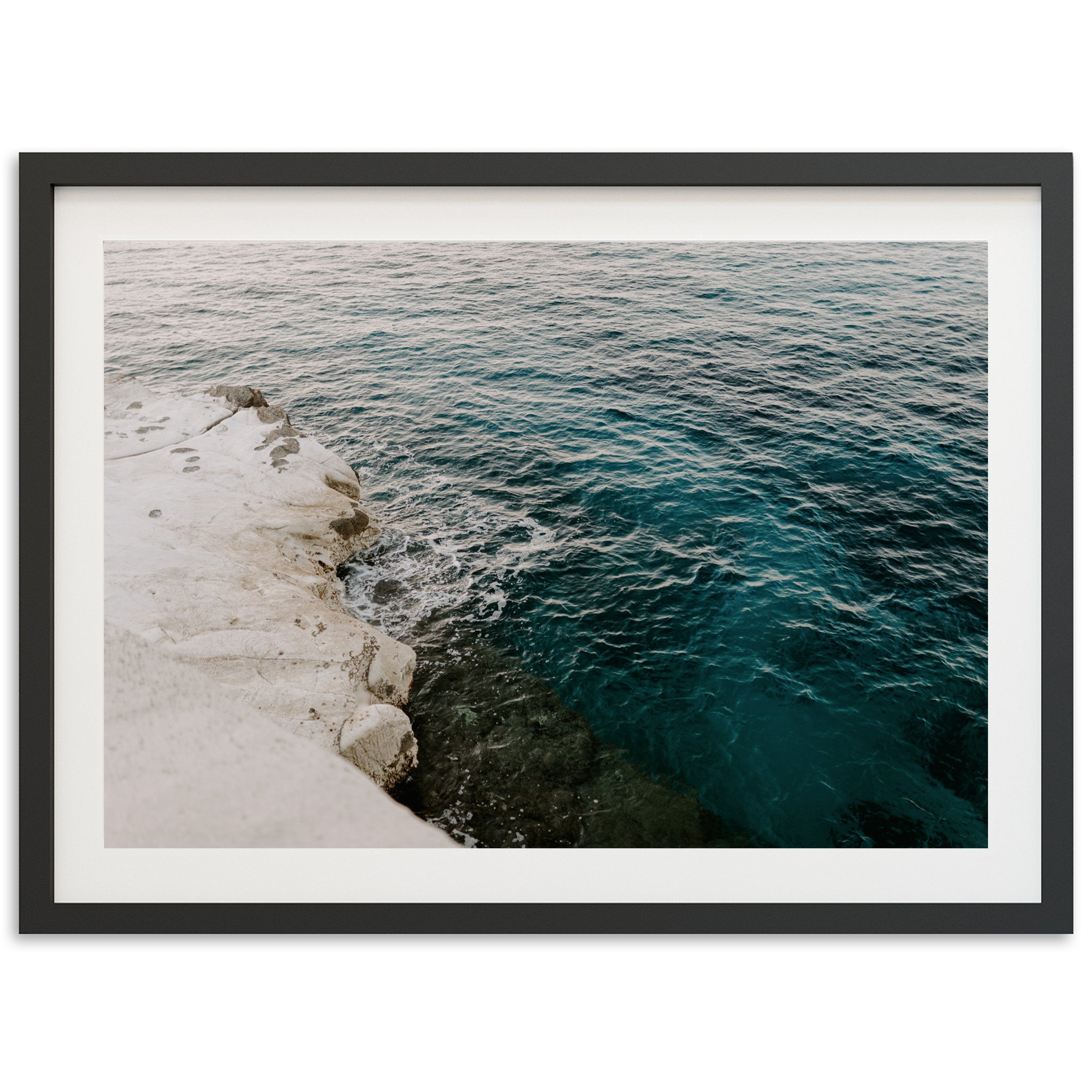 Teal Waters - Shutter and Frame