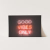 Good Vibes Only - Shutter and Frame