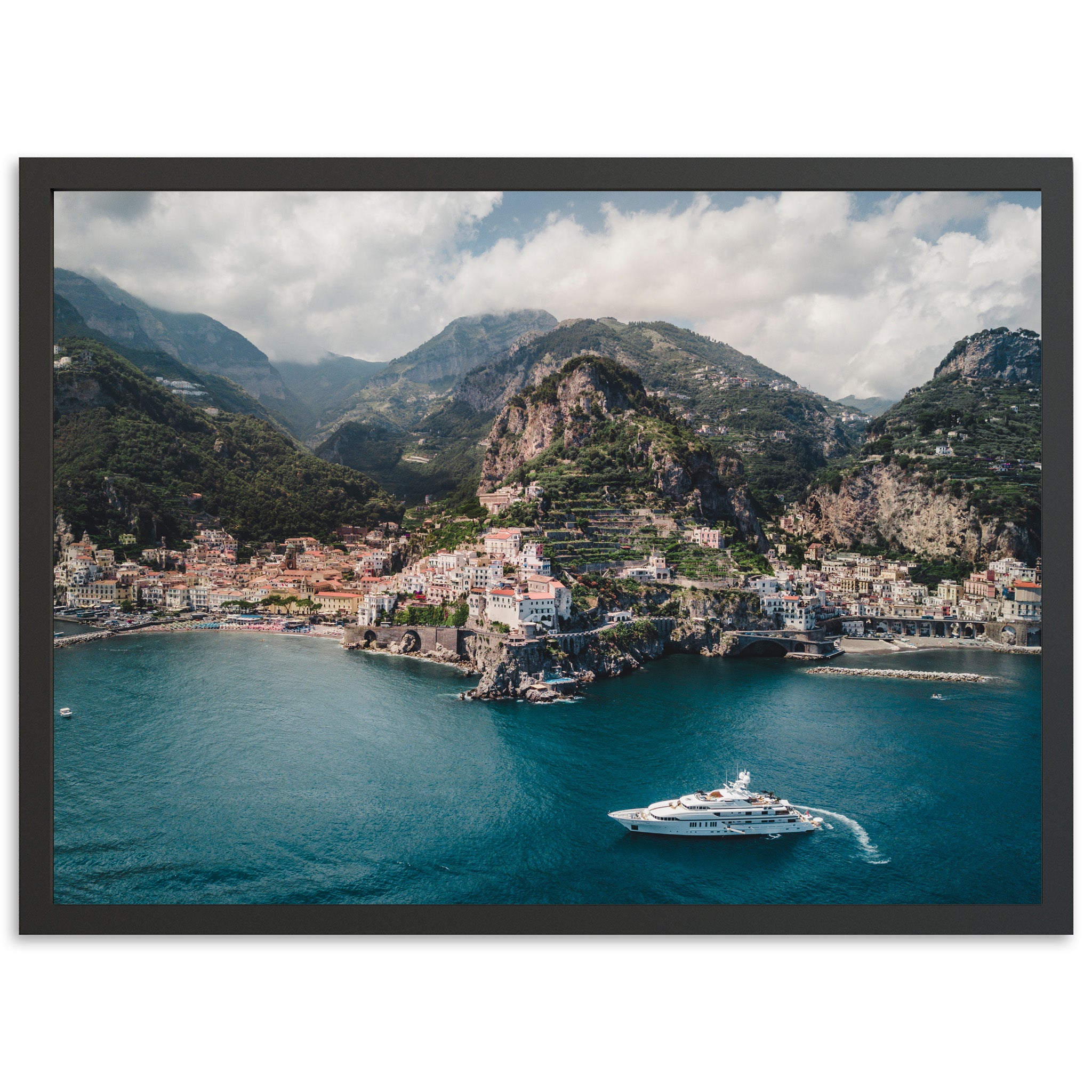Positano - Shutter and Frame