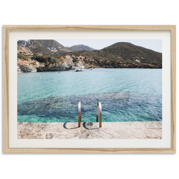 Mediterranean Waters - Shutter and Frame