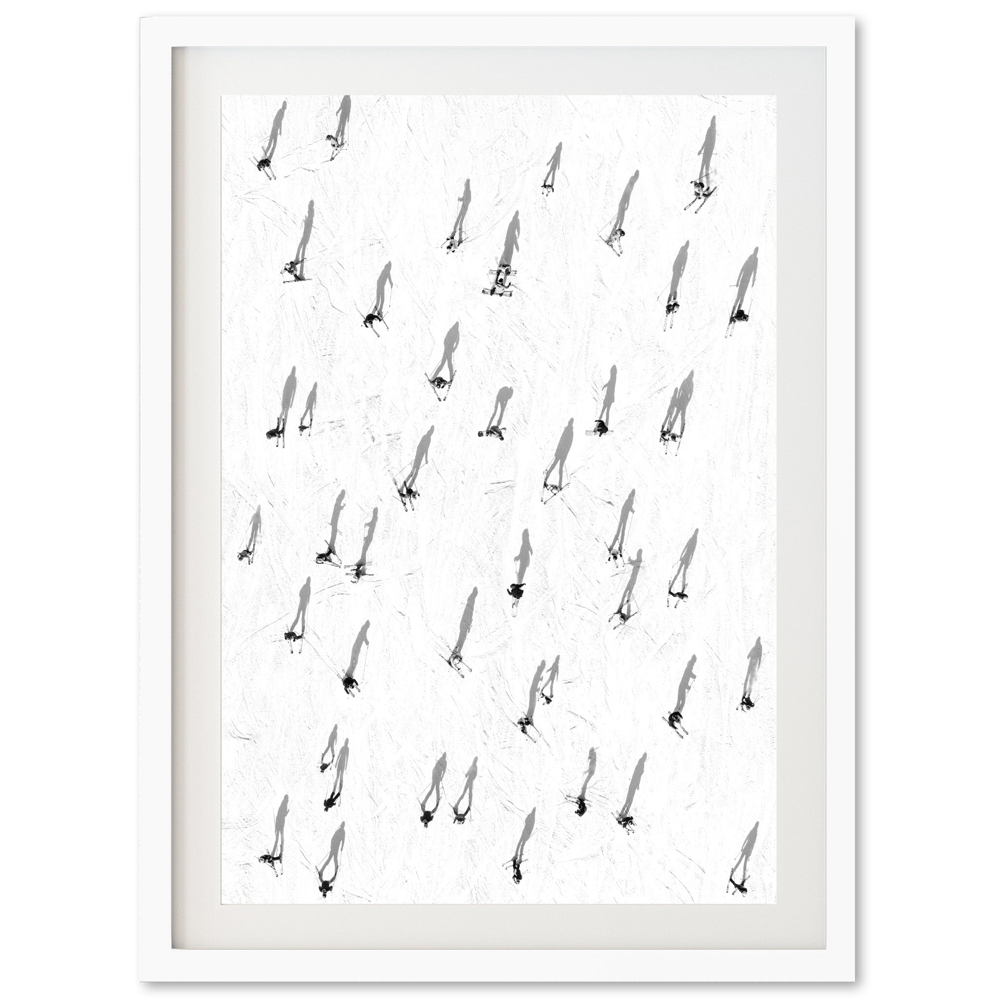 Ski People II - Shutter and Frame