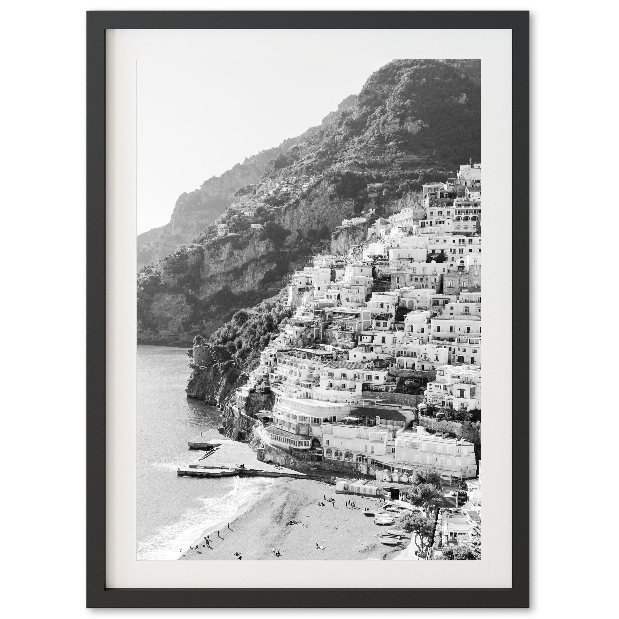 Amalfi Coast IV - Shutter and Frame
