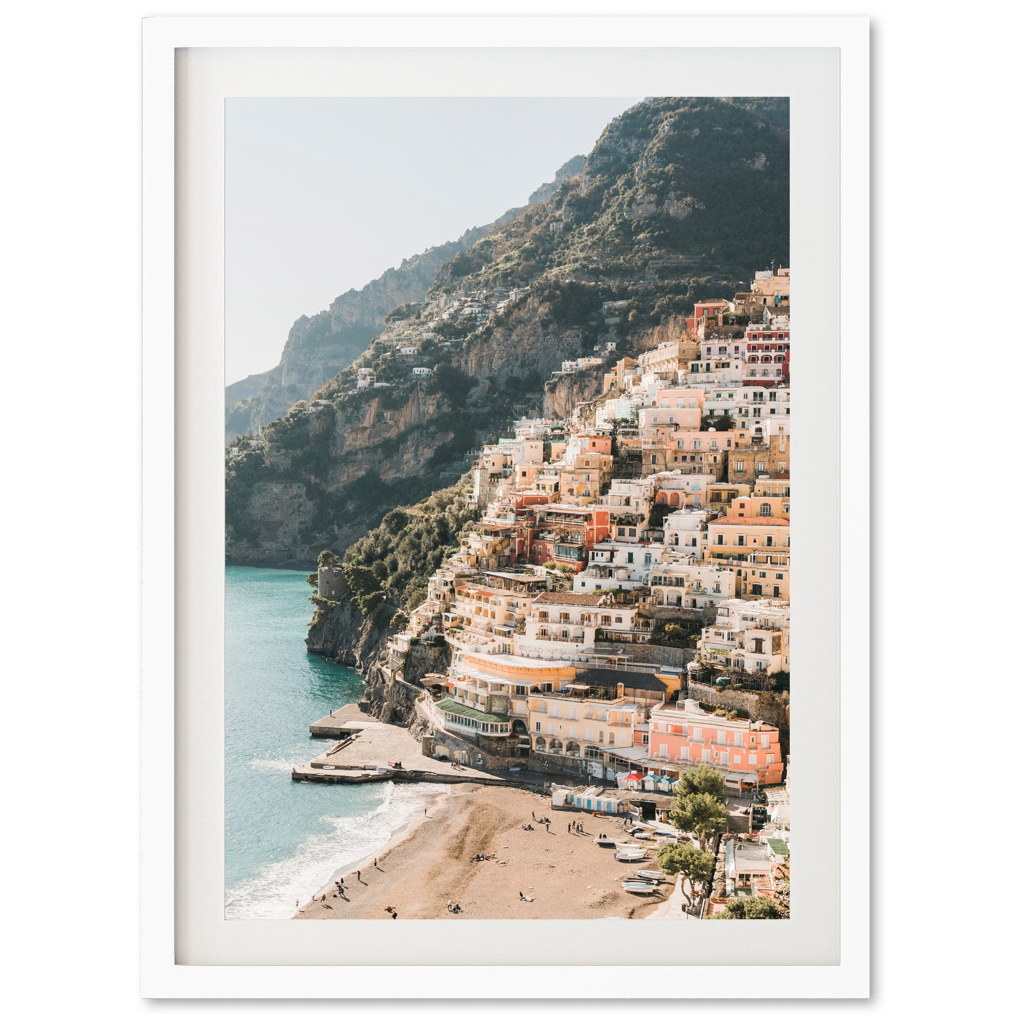 Amalfi Coast II - Shutter and Frame