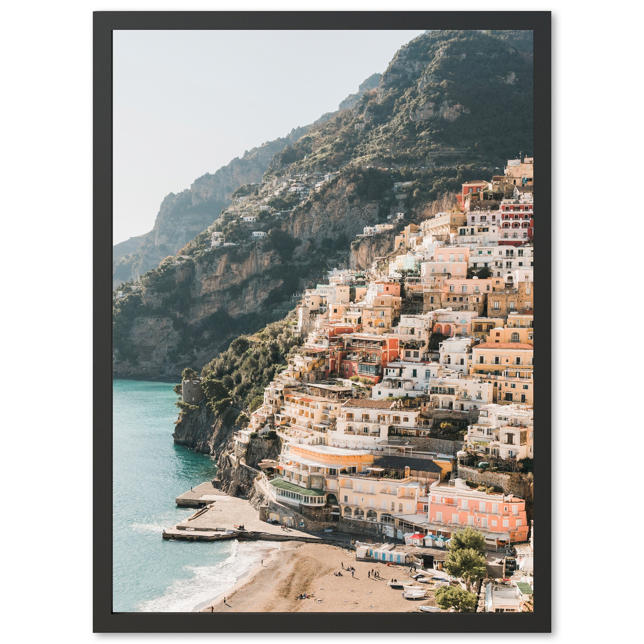 Amalfi Coast II - Shutter and Frame