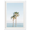 Ocean Palms - Shutter and Frame