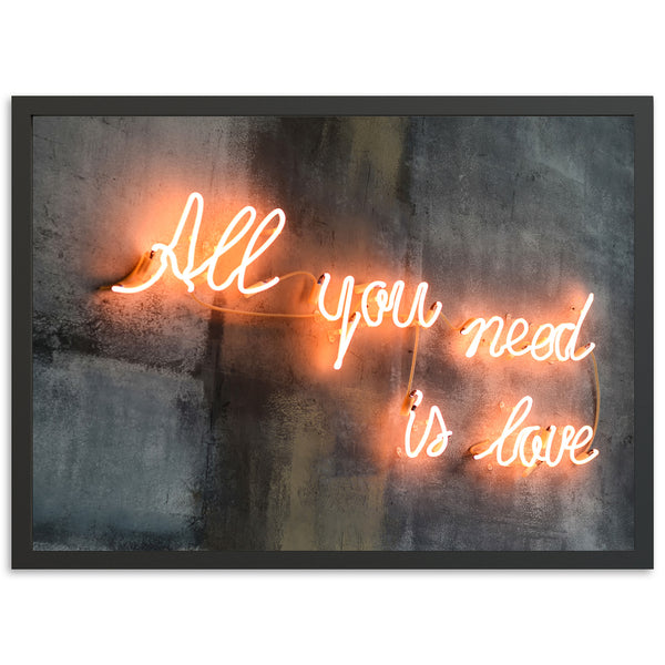All you Need is Love - Shutter and Frame