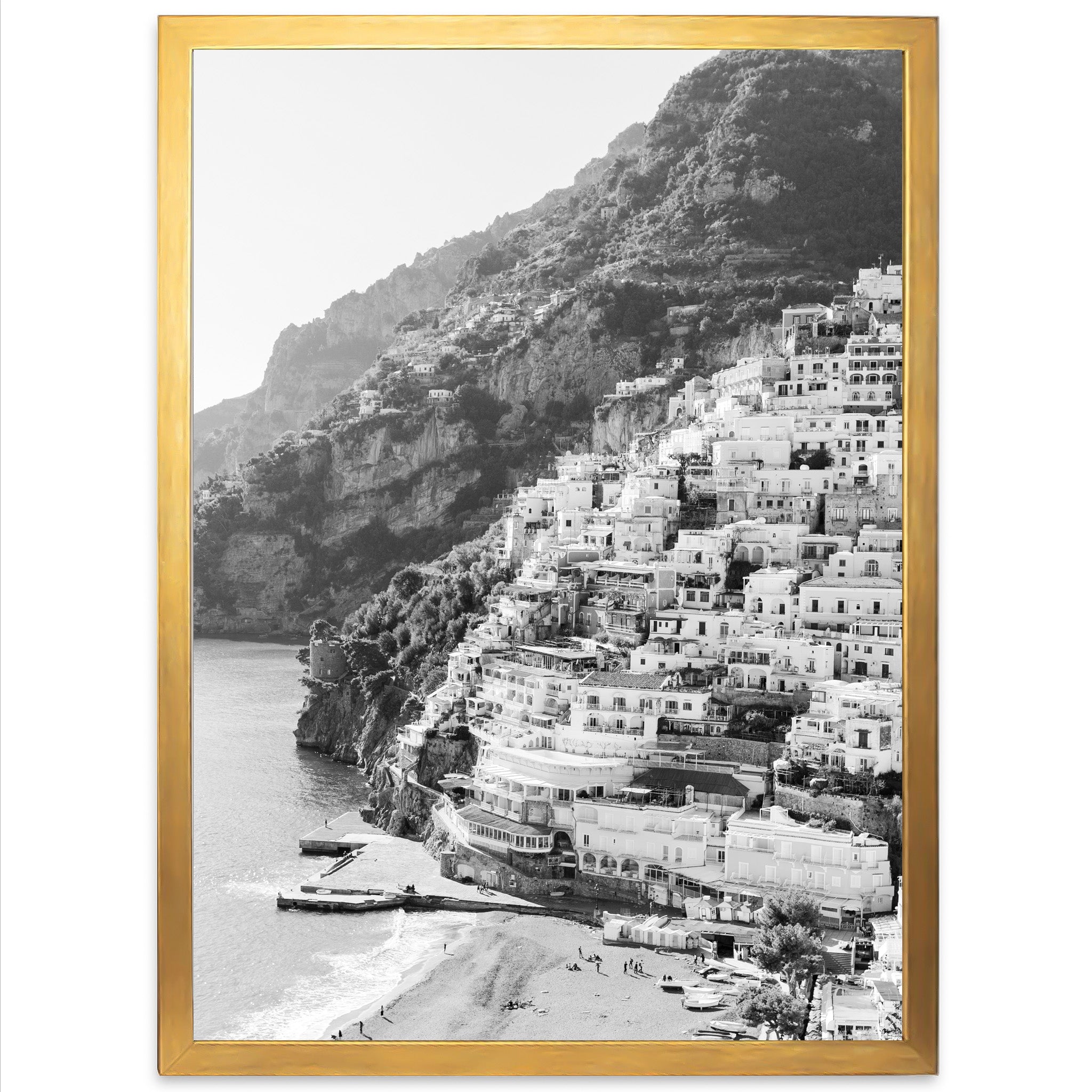Amalfi Coast IV - Shutter and Frame