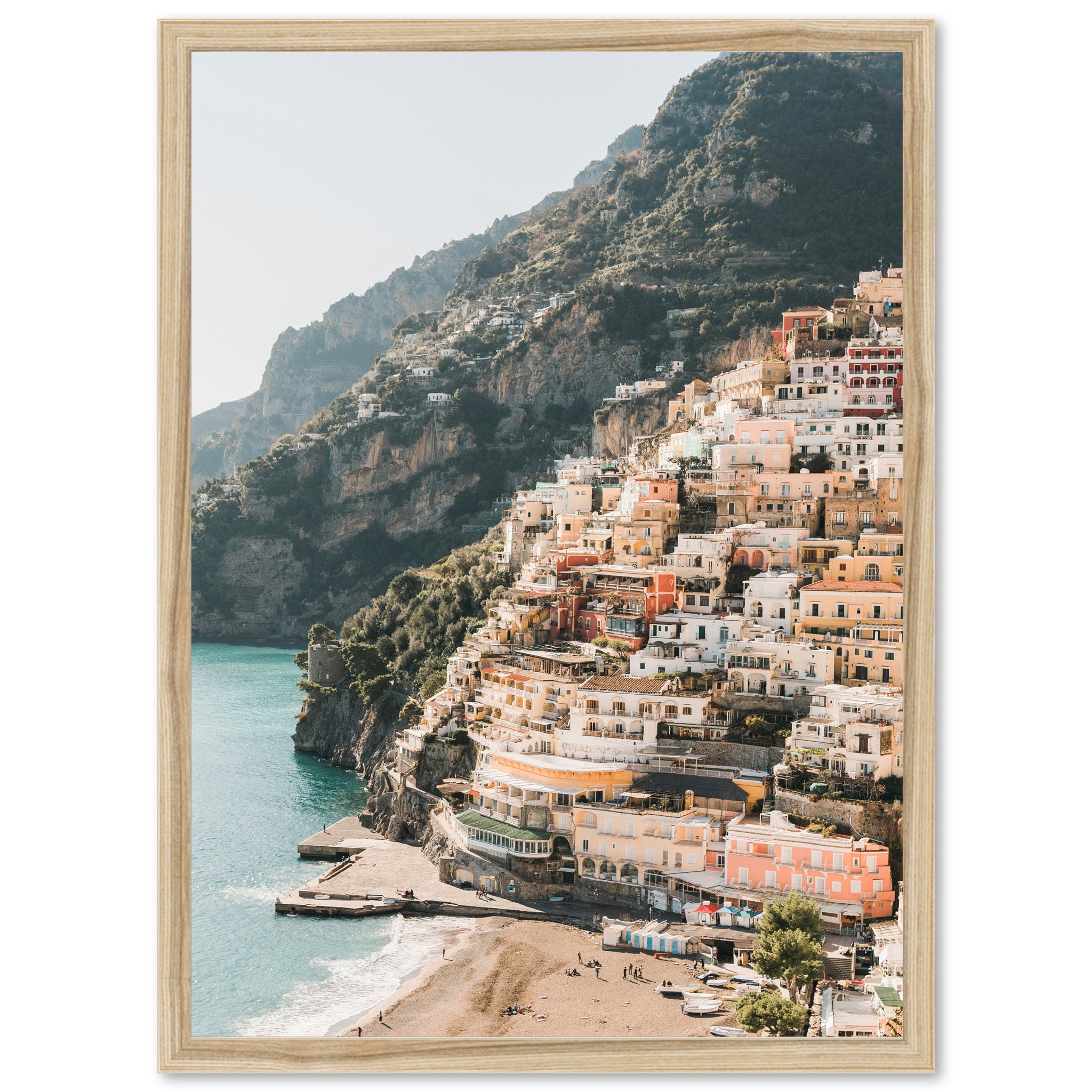 Amalfi Coast II - Shutter and Frame