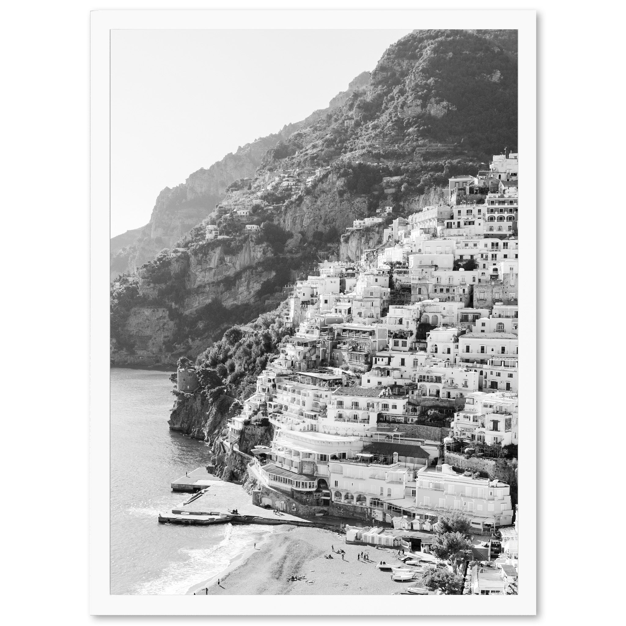 Amalfi Coast IV - Shutter and Frame