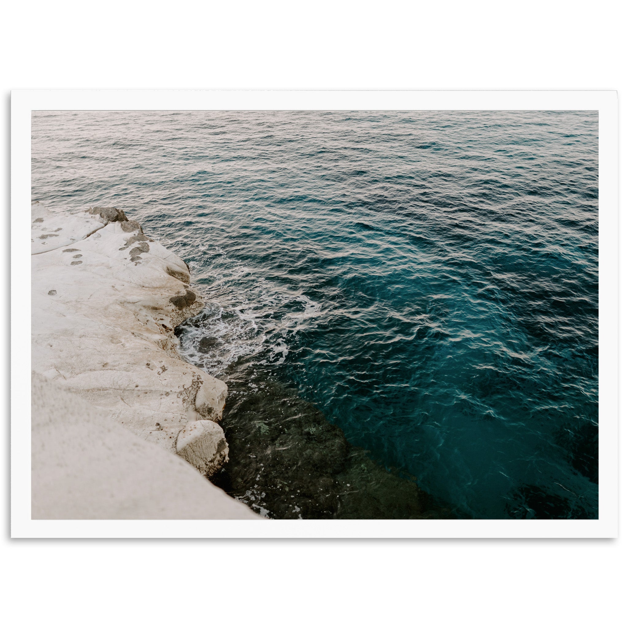 Teal Waters - Shutter and Frame