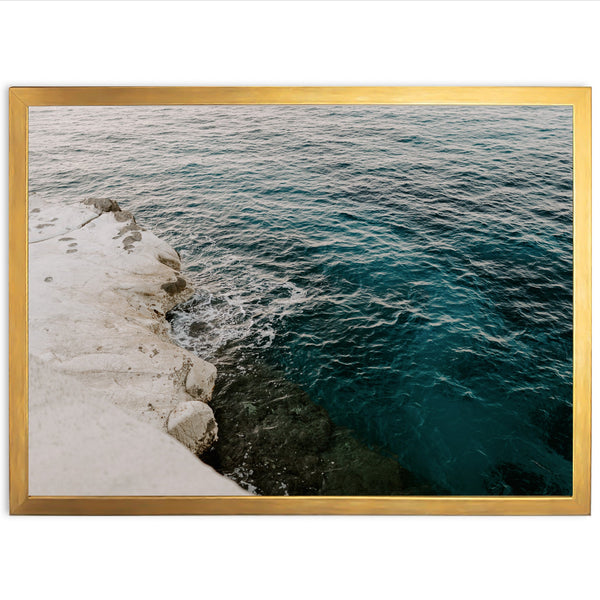 Teal Waters - Shutter and Frame