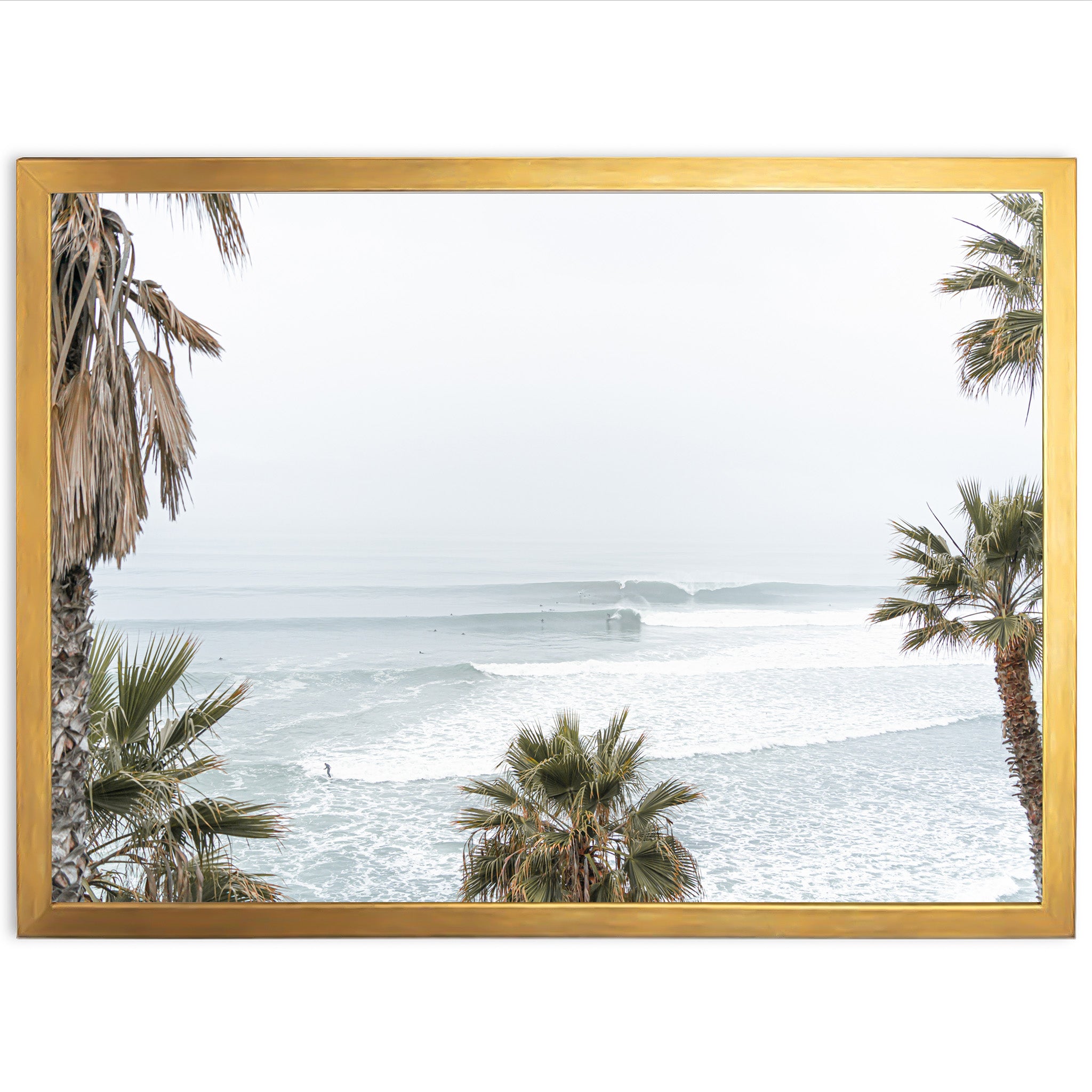 Sunday at Swami's - Shutter and Frame