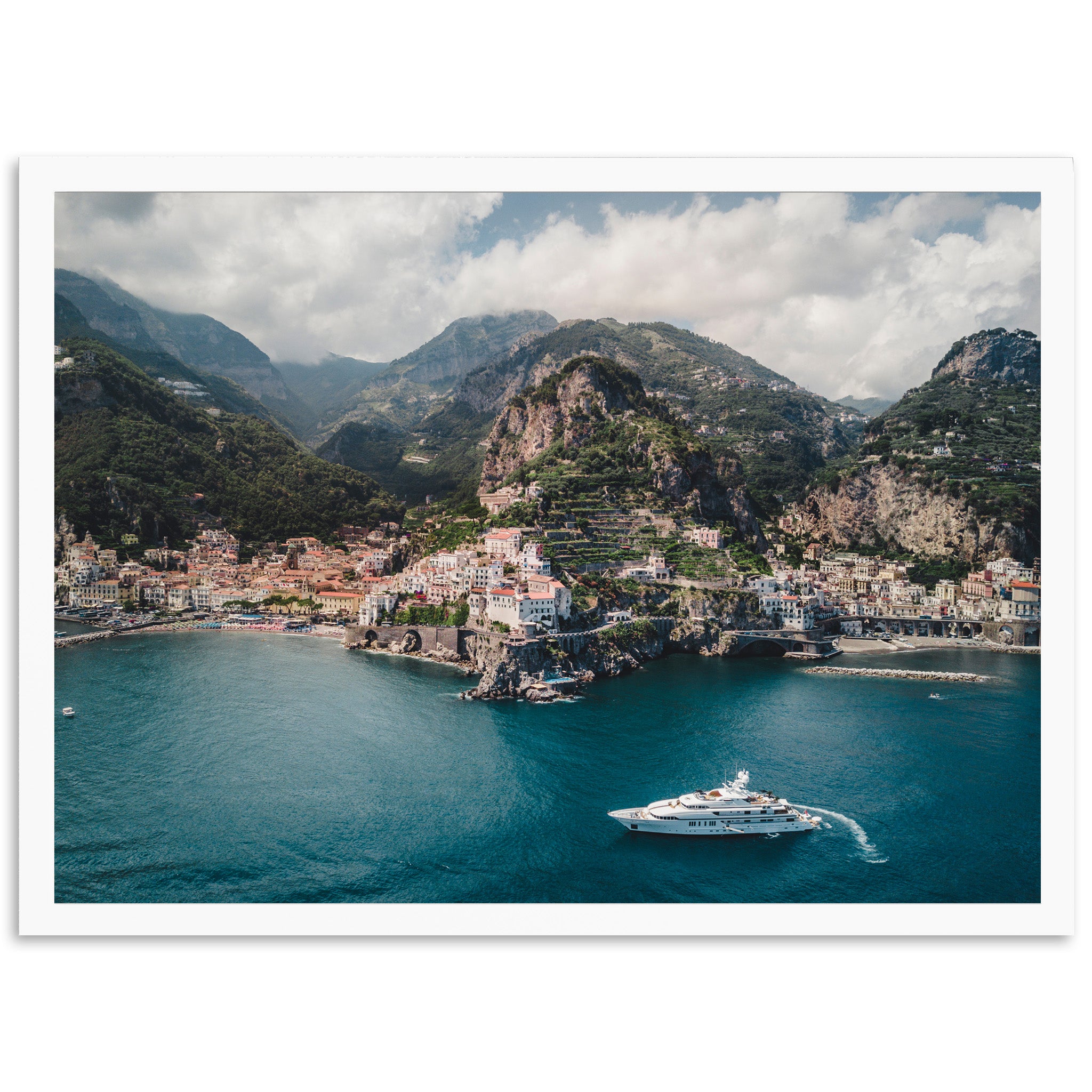 Positano - Shutter and Frame
