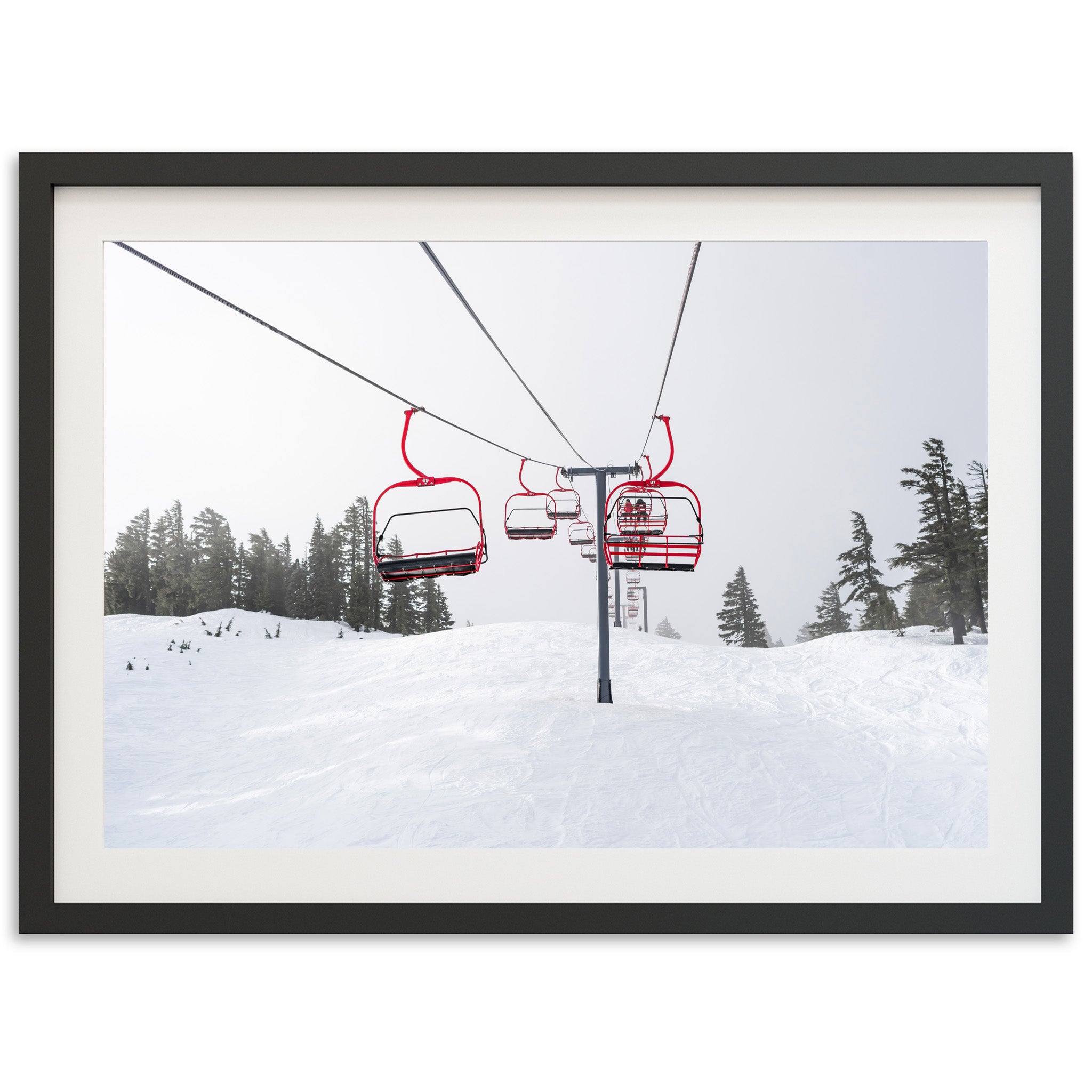 Ski Lift #69 - Shutter and Frame