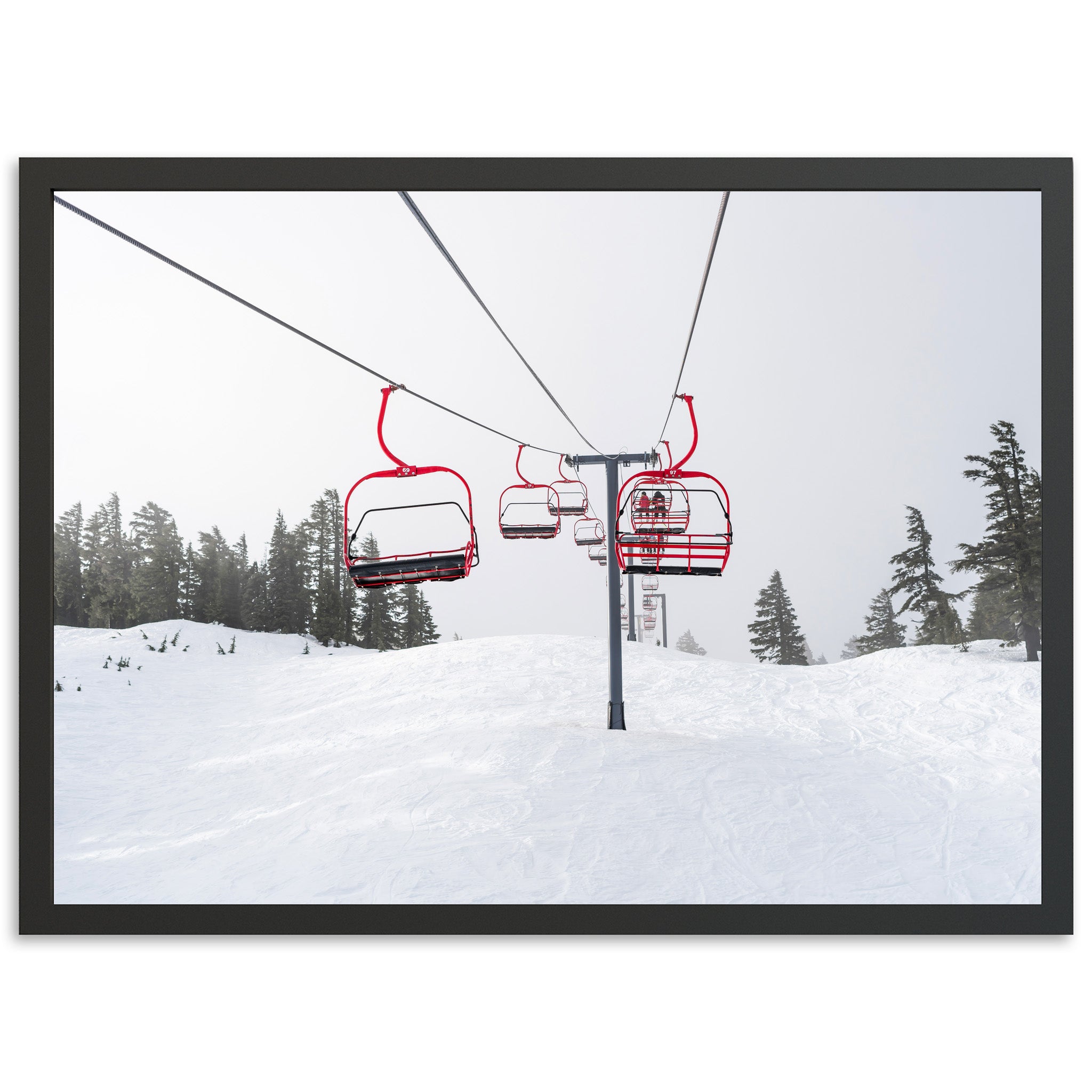 Ski Lift #69 - Shutter and Frame
