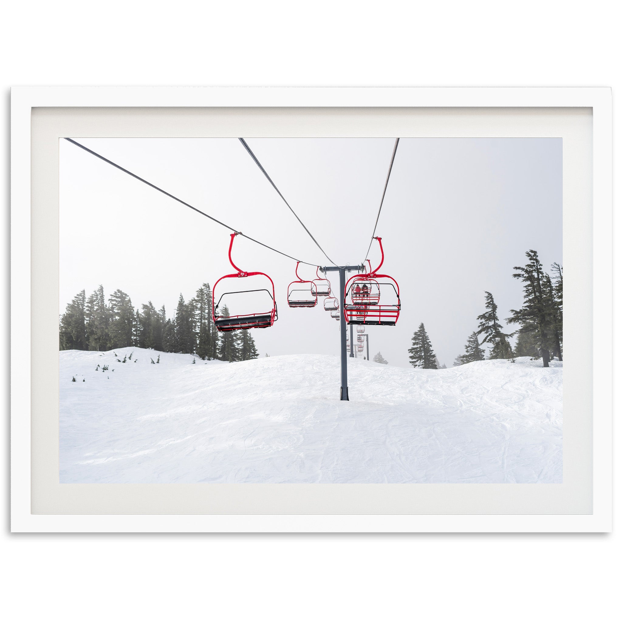 Ski Lift #69 - Shutter and Frame
