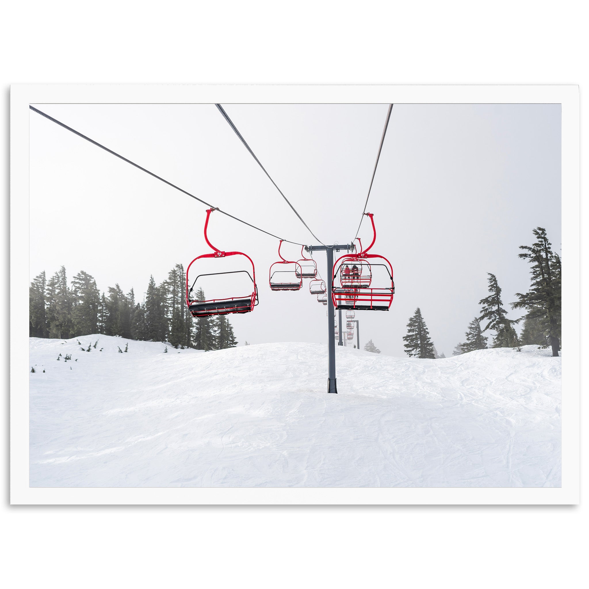 Ski Lift #69 - Shutter and Frame