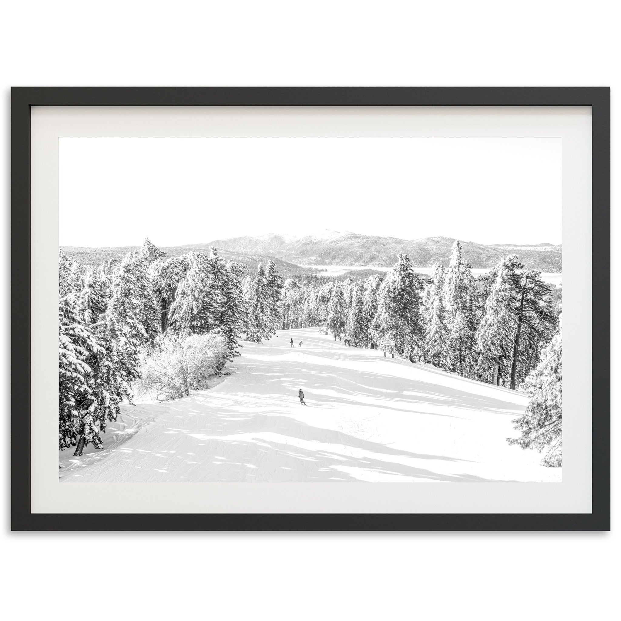 Snow Day II - Shutter and Frame