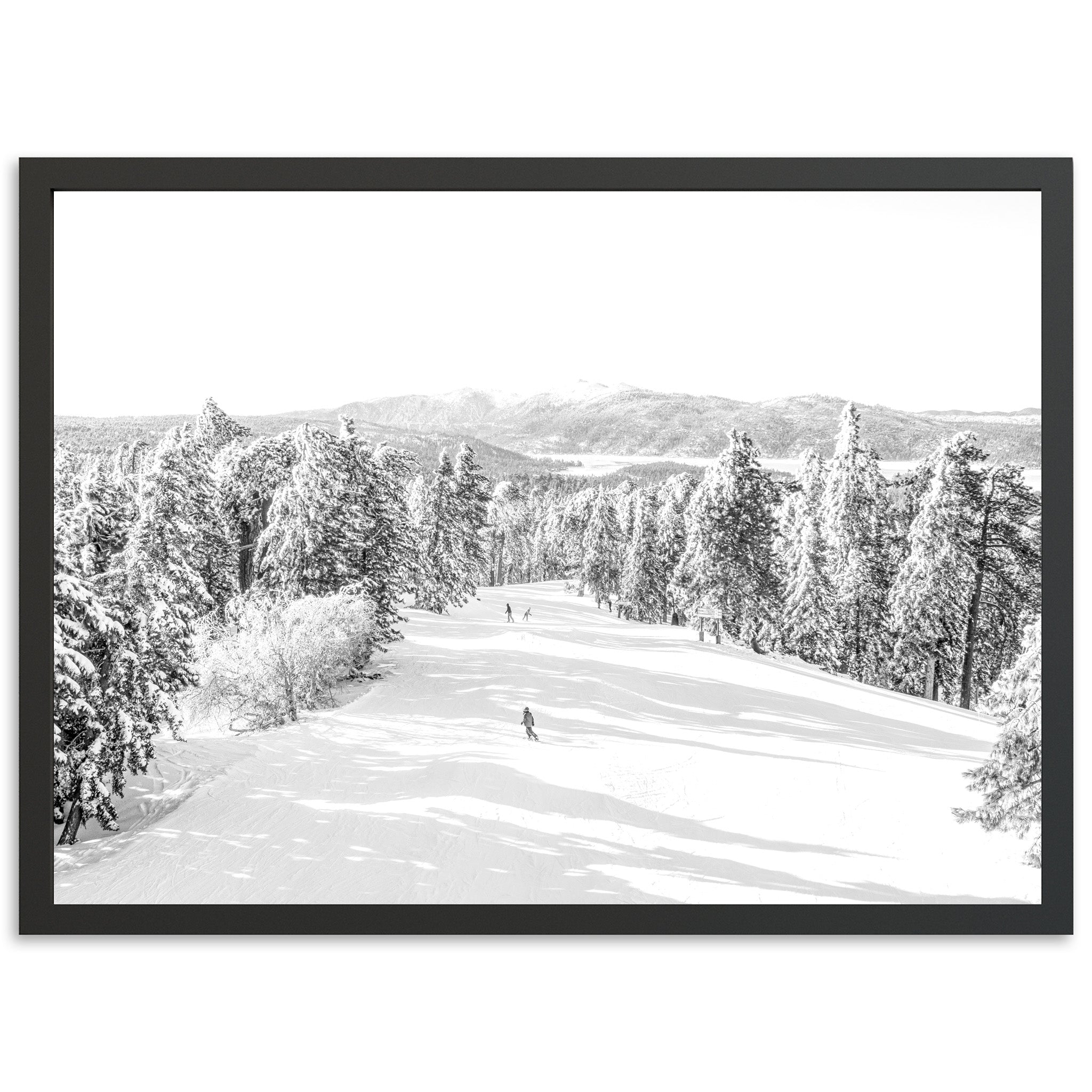 Snow Day II - Shutter and Frame