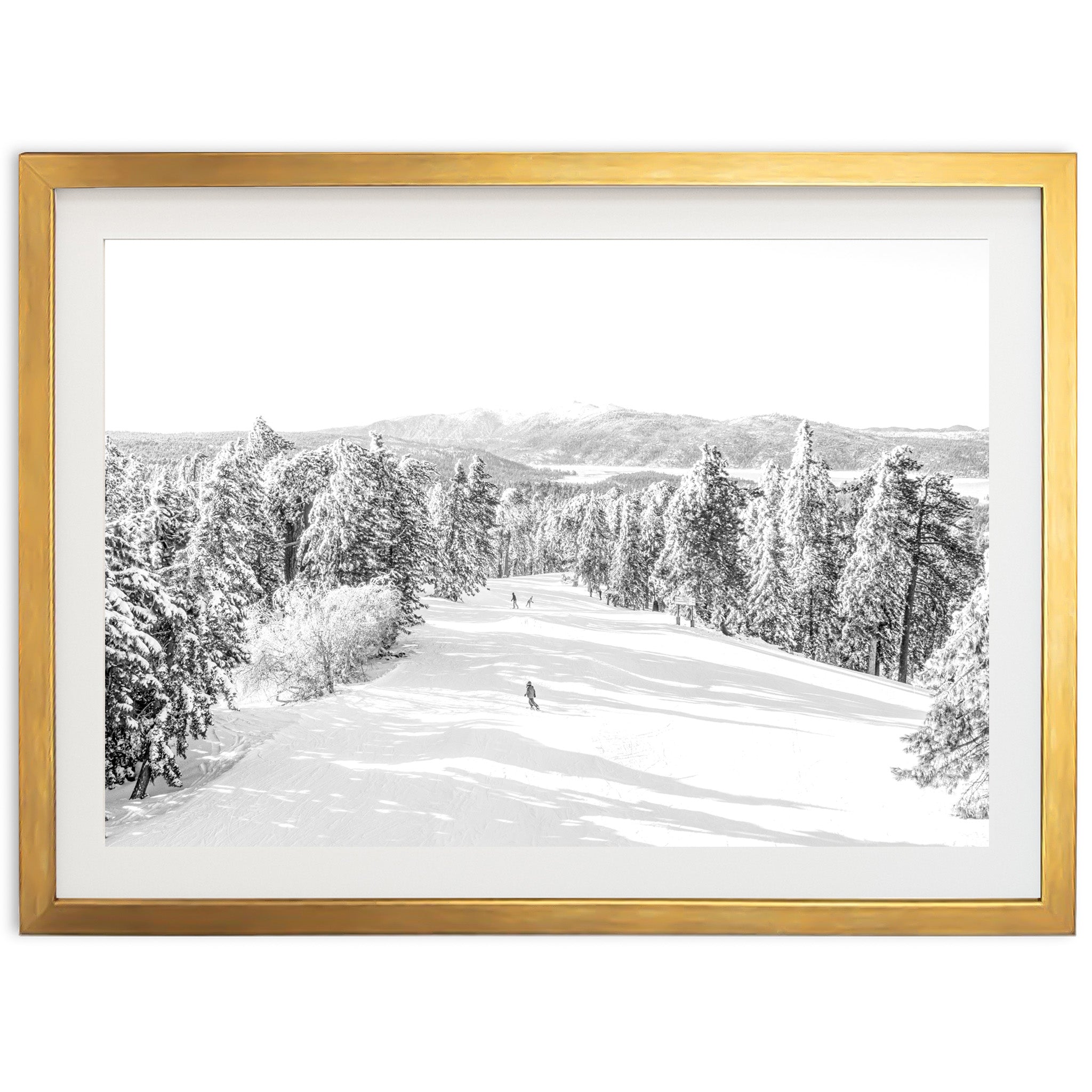 Snow Day II - Shutter and Frame