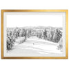 Snow Day II - Shutter and Frame