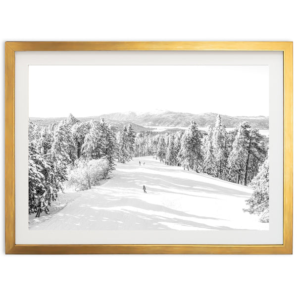 Snow Day II - Shutter and Frame