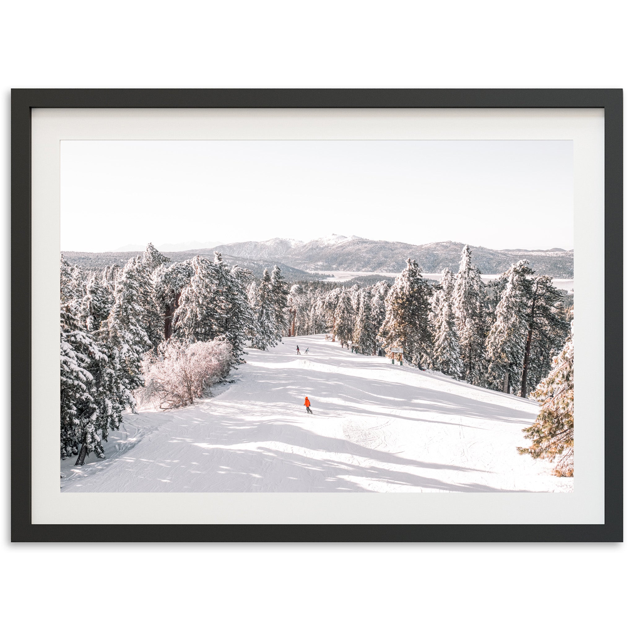 Snow Day - Shutter and Frame