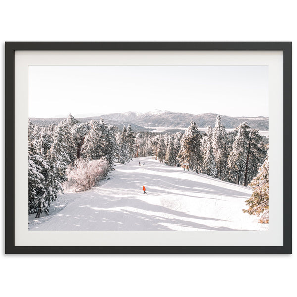 Snow Day - Shutter and Frame