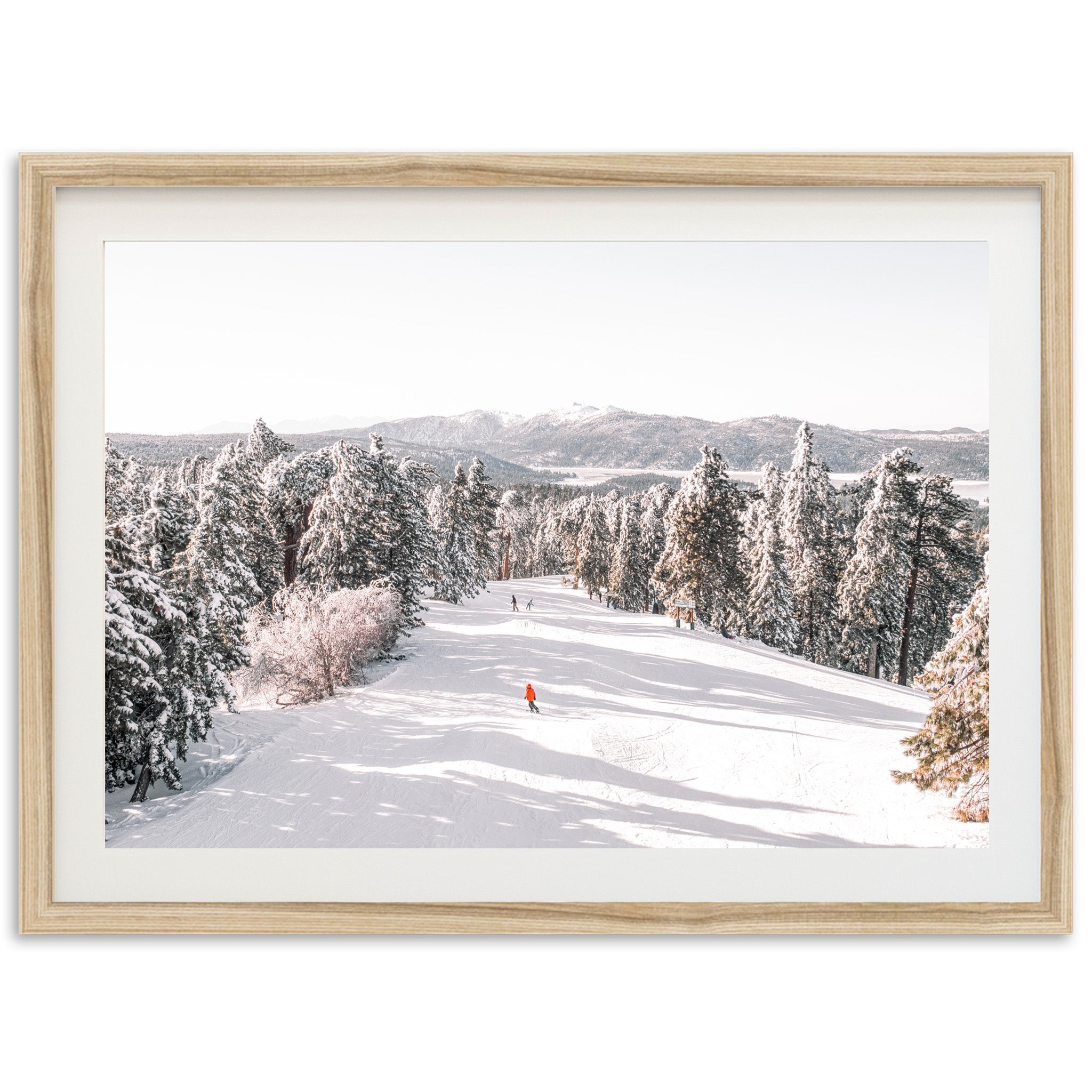 Snow Day - Shutter and Frame
