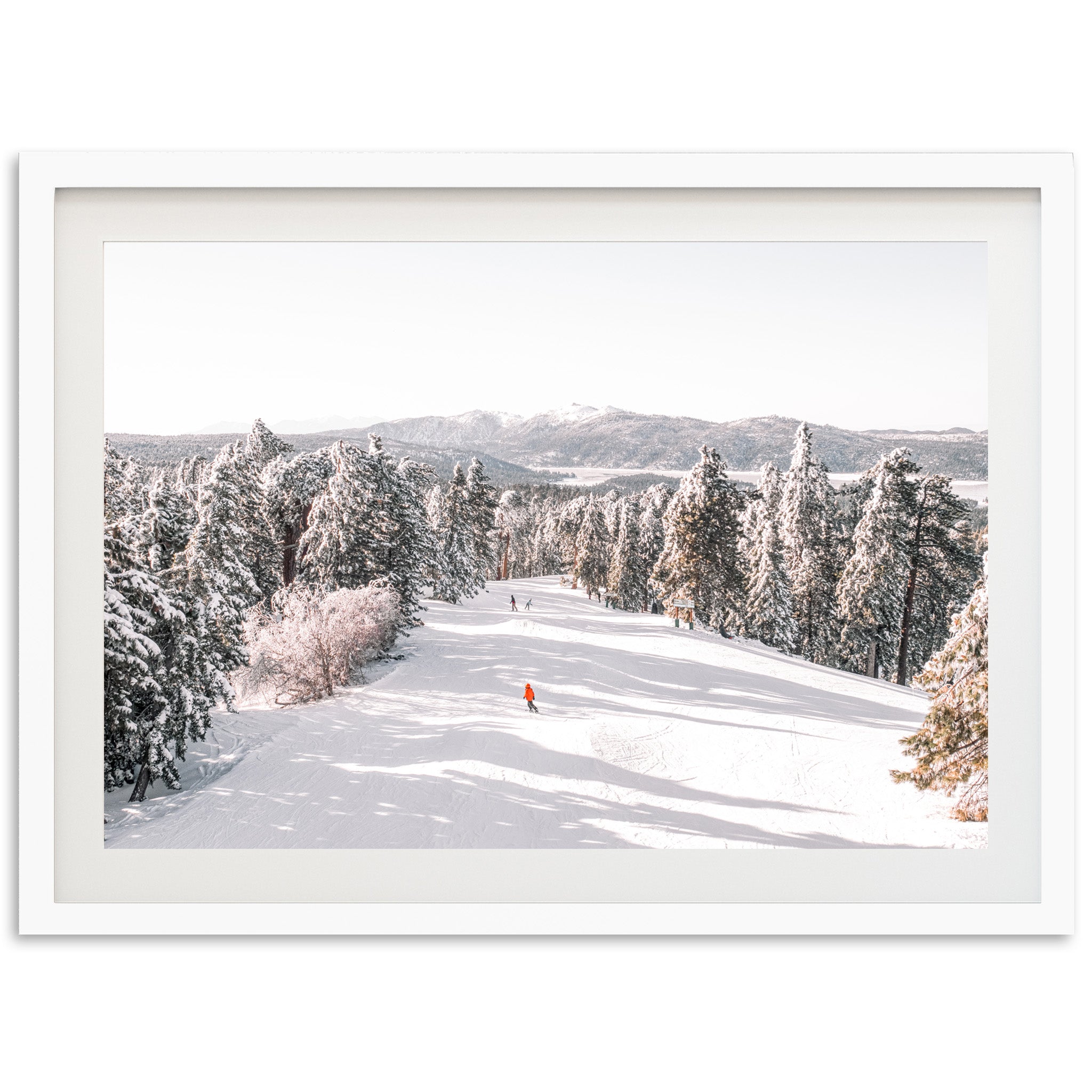 Snow Day - Shutter and Frame