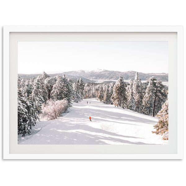 Snow Day - Shutter and Frame