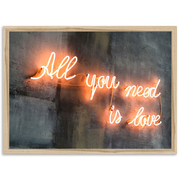 All you Need is Love - Shutter and Frame