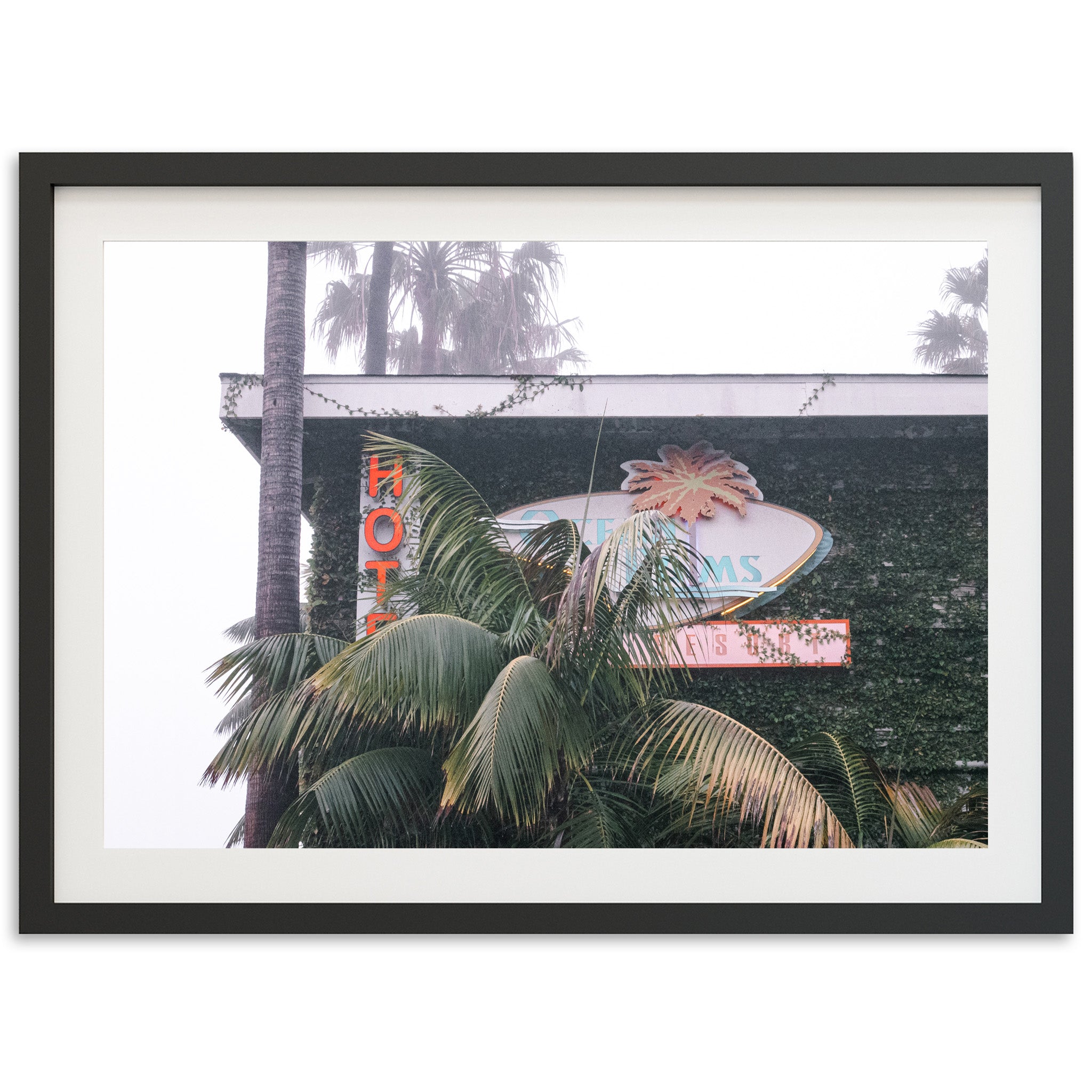 Beach Motel - Shutter and Frame