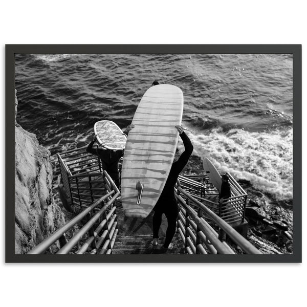 Steps to the Sea II - Shutter and Frame