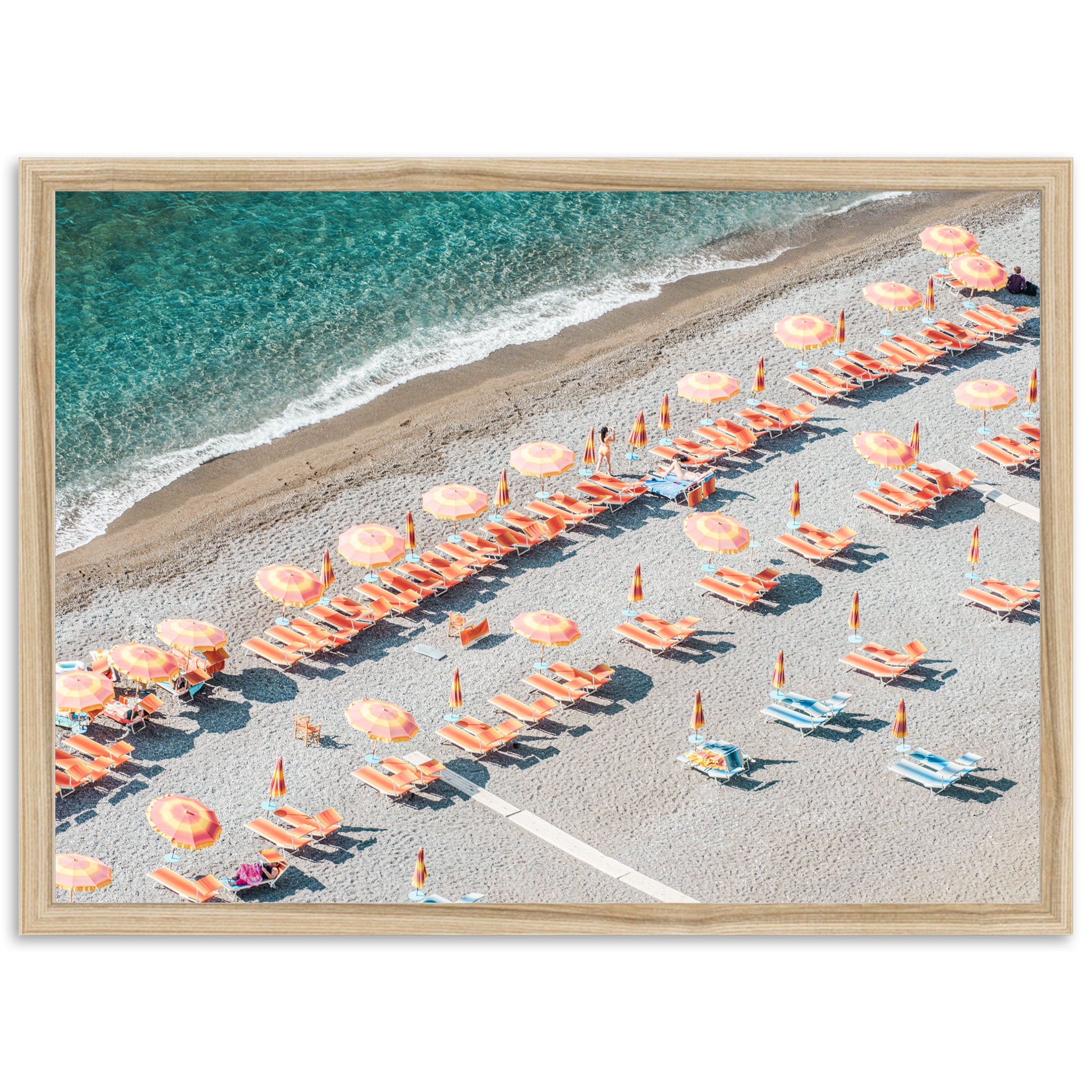 Amalfi Beach - Shutter and Frame