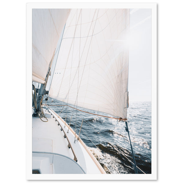 Sail On - Shutter and Frame
