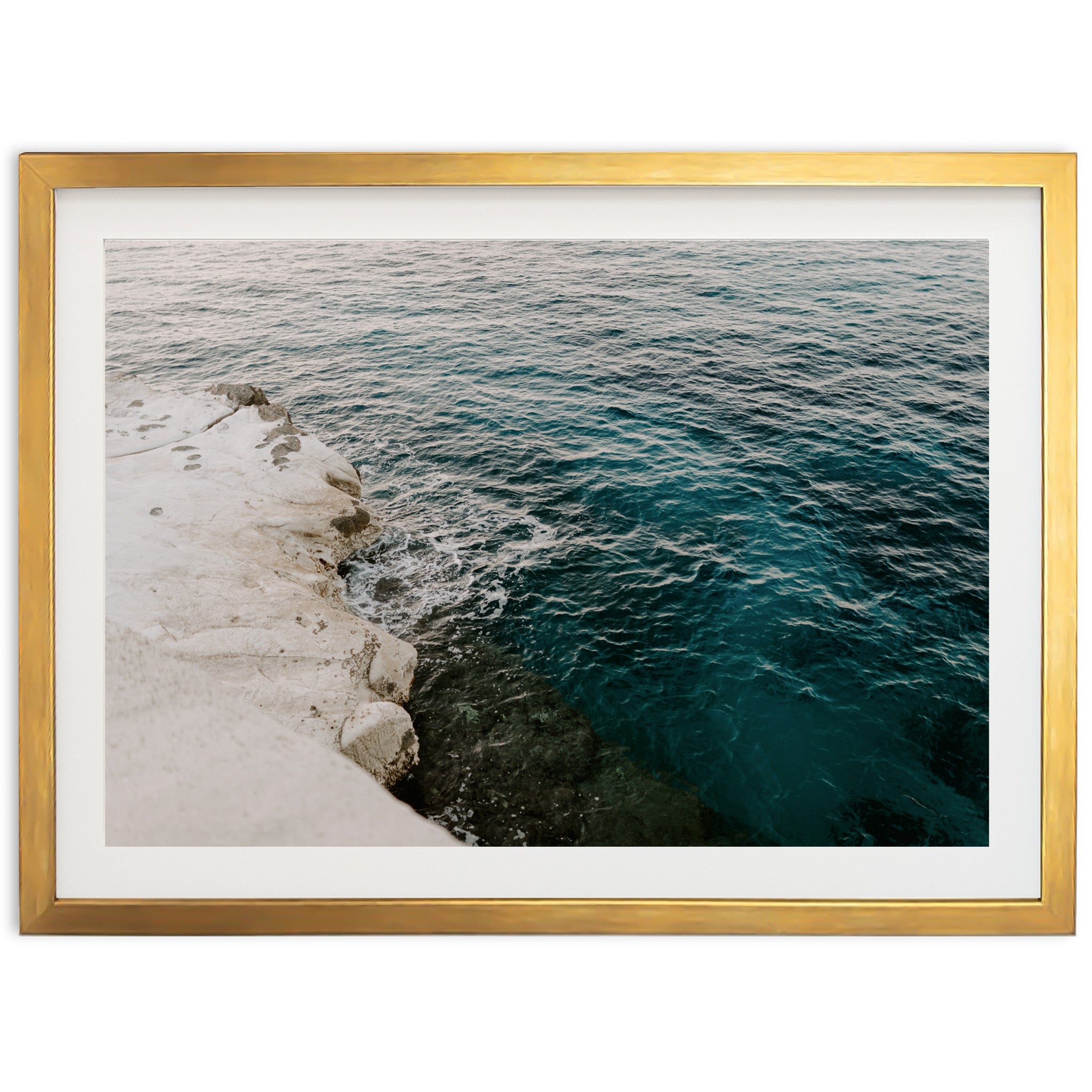Teal Waters - Shutter and Frame