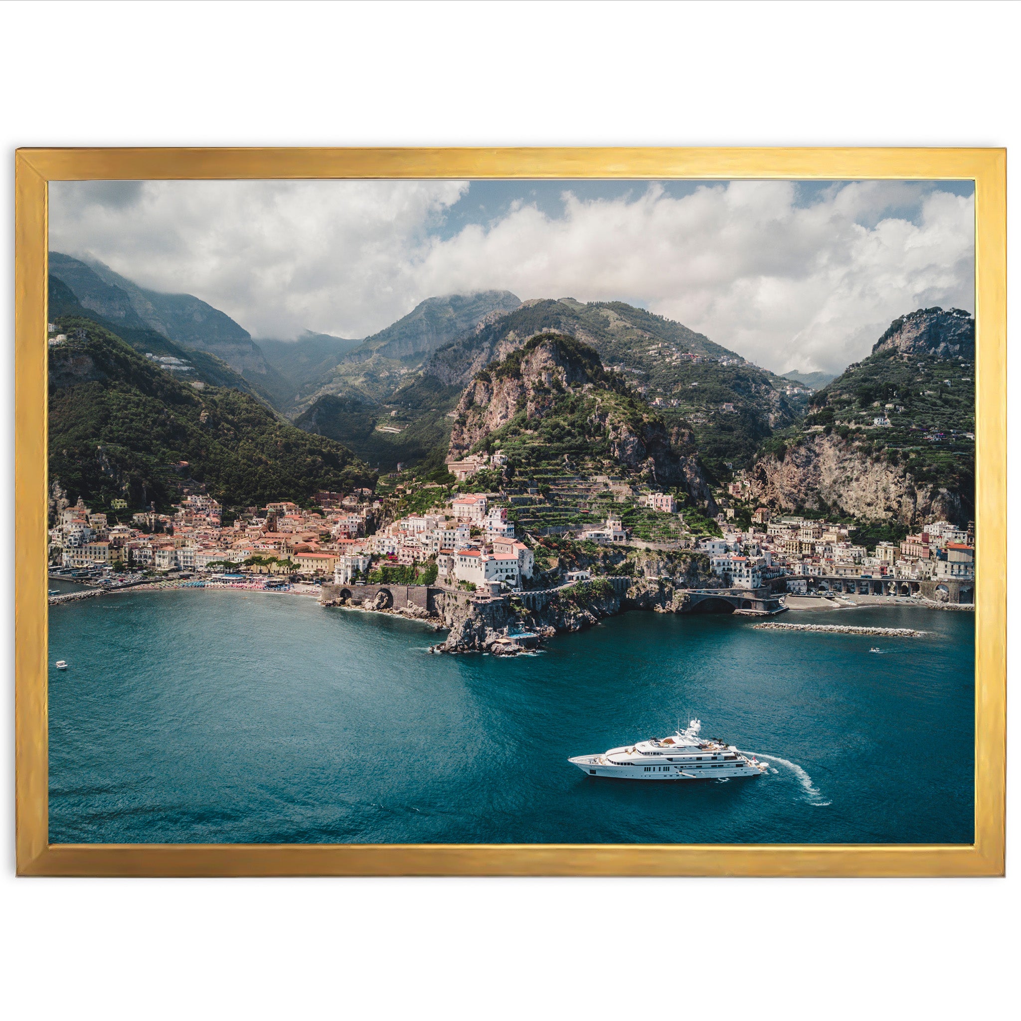 Positano - Shutter and Frame