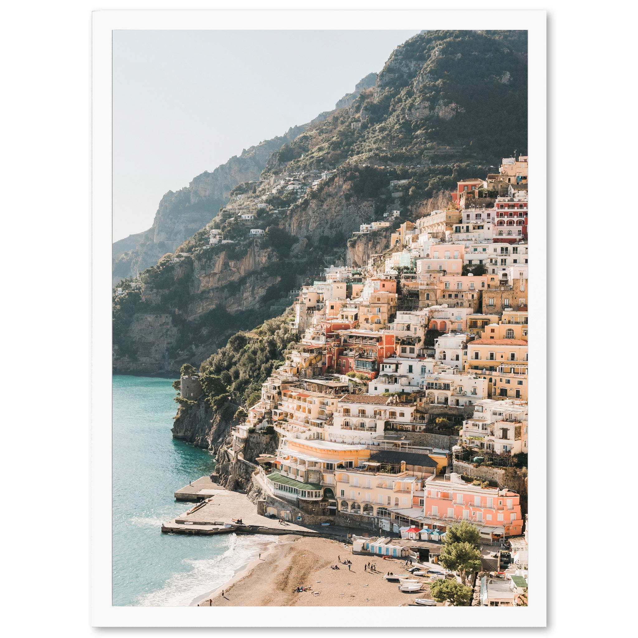 Amalfi Coast II - Shutter and Frame