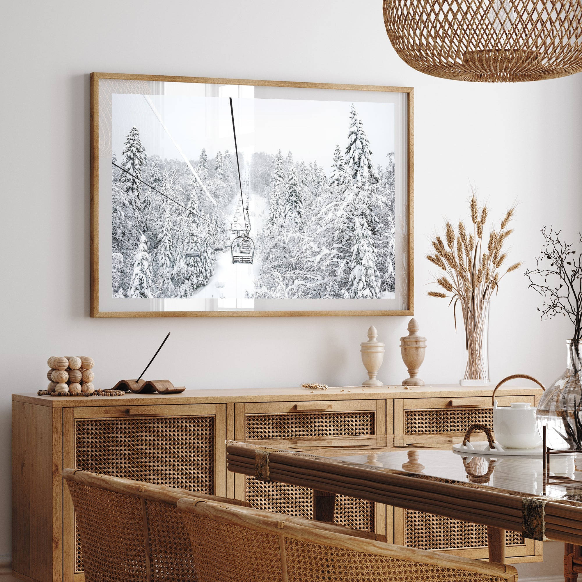 Winter Holiday - Shutter and Frame