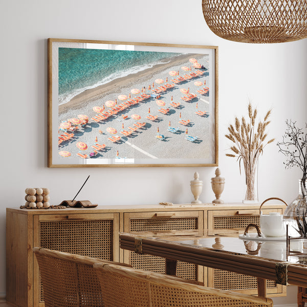 Amalfi Beach - Shutter and Frame