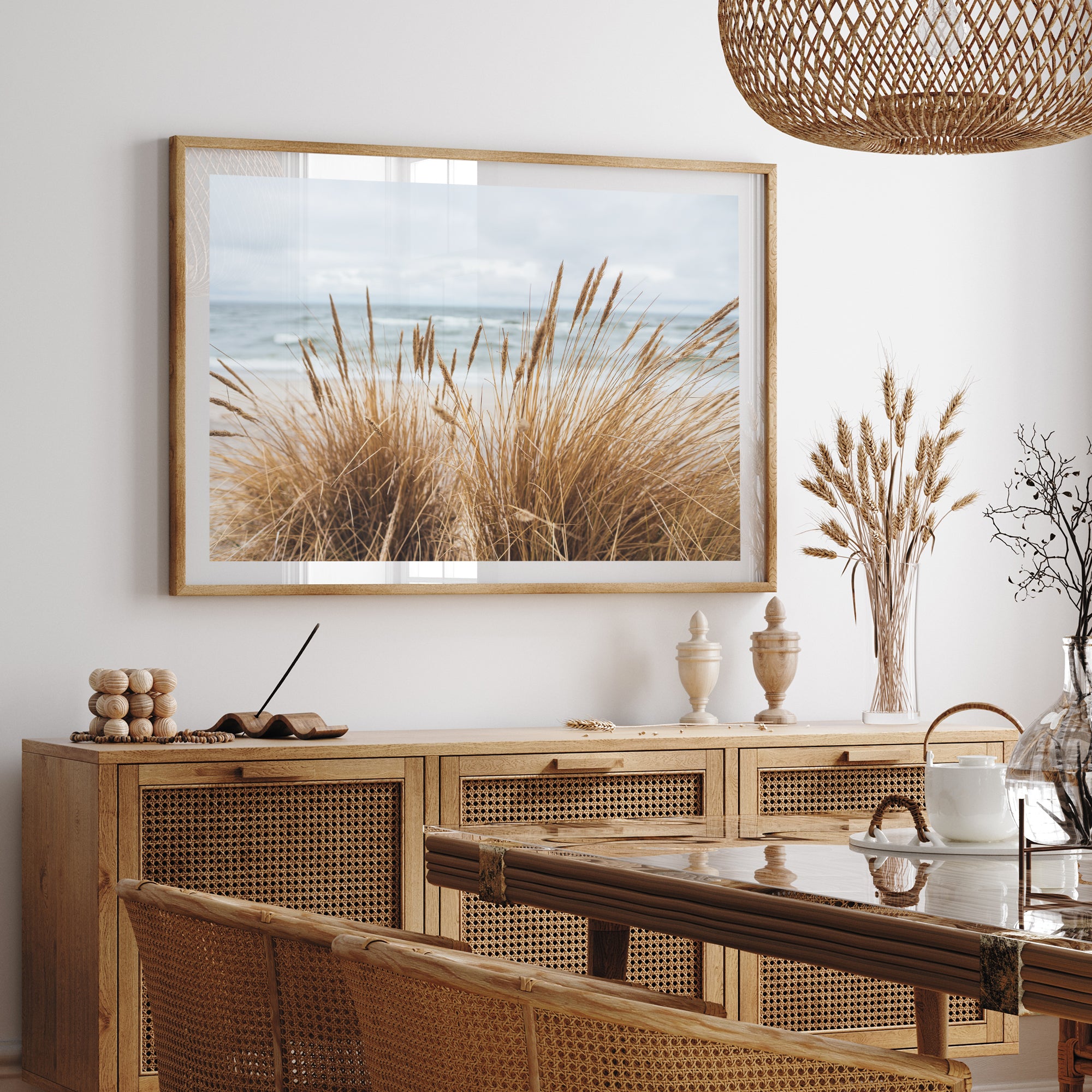 Boho Beach - Shutter and Frame