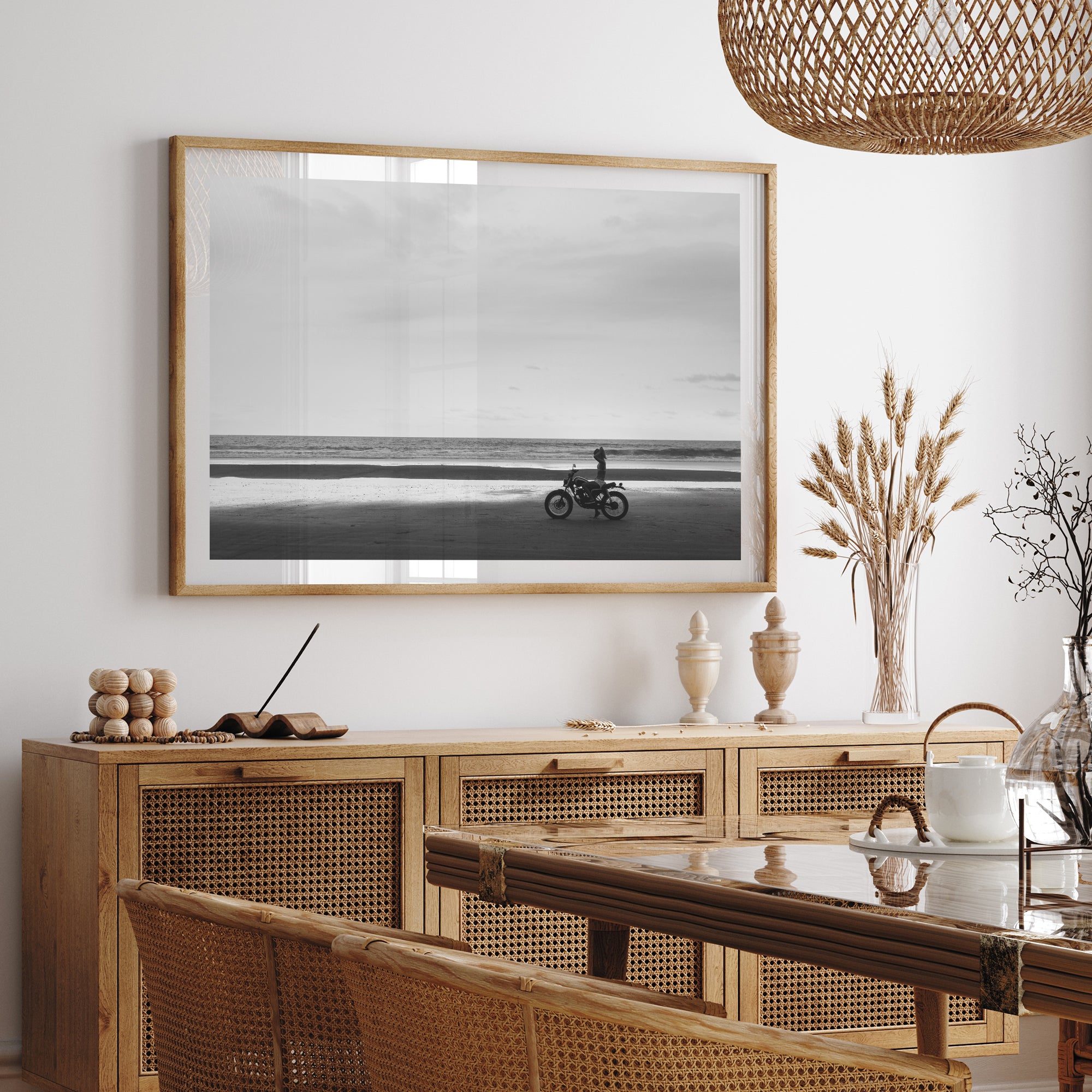 Beach Ride - Shutter and Frame